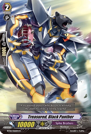 Treasured, Black Panther