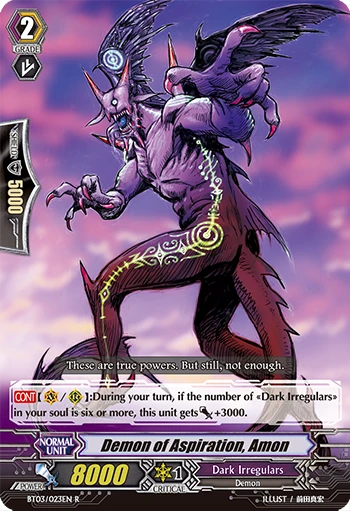 Demon of Aspiration, Amon