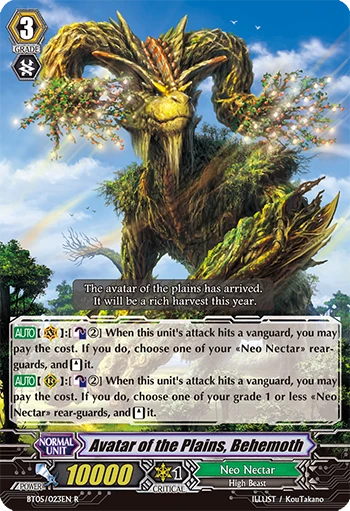 Avatar of the Plains, Behemoth