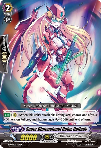 Super Dimensional Robo, Dailady