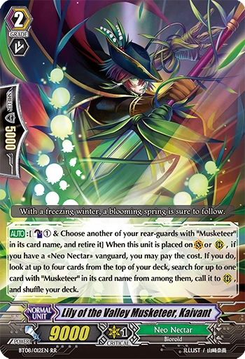 Lily of the Valley Musketeer, Kaivant