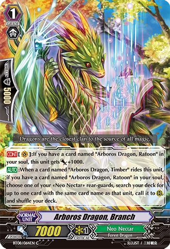 Arboros Dragon, Branch