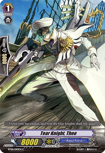 Tear Knight, Theo