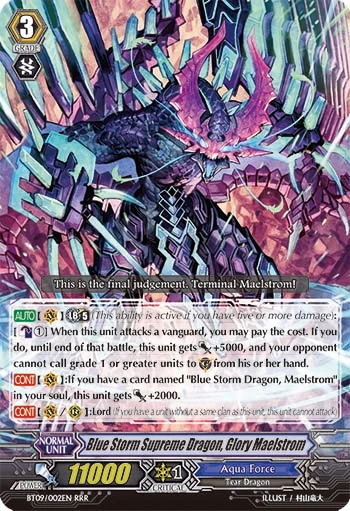 Blue Storm Supreme Dragon, Glory Maelstrom