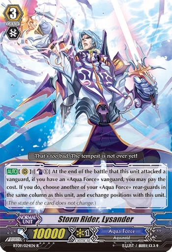 Storm Rider, Lysander