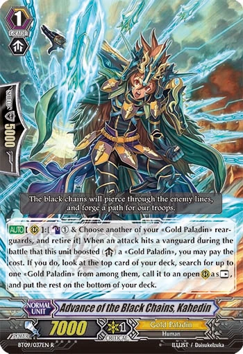 Advance of the Black Chains, Kahedin