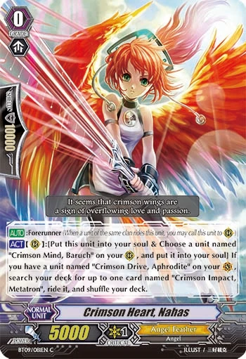Crimson Heart, Nahas