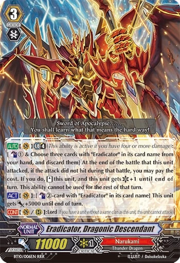 Eradicator, Dragonic Descendant