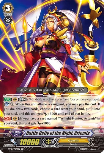 Battle Deity of the Night, Artemis
