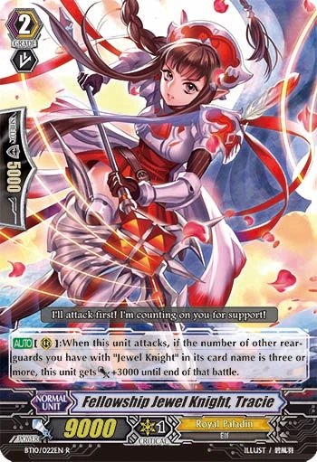 Fellowship Jewel Knight, Tracie