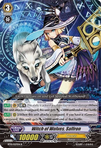 Witch of Wolves, Saffron