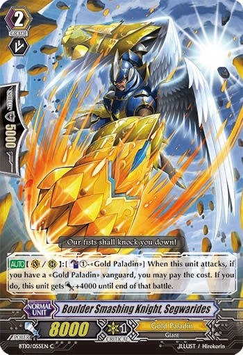 Boulder Smashing Knight, Segwarides