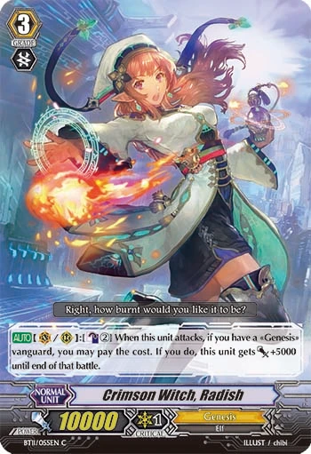 Crimson Witch, Radish