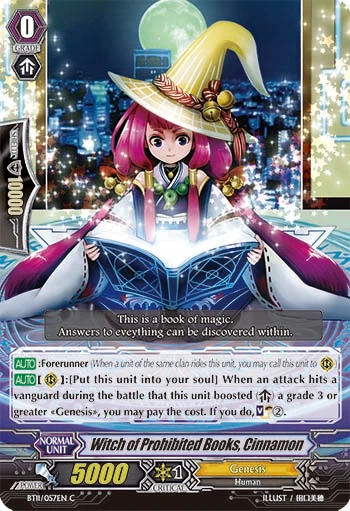 Witch of Prohibited Books, Cinnamon