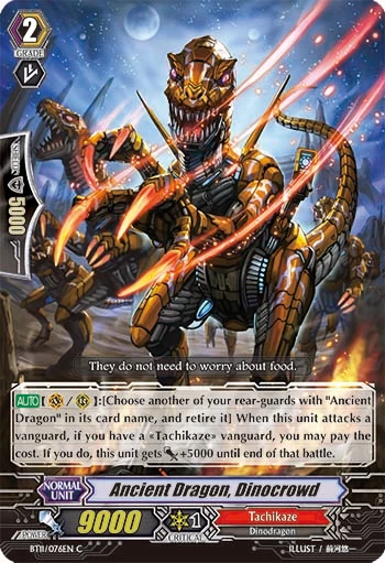 Ancient Dragon, Dinocrowd