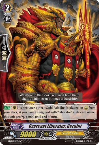 Overcast Liberator, Geraint