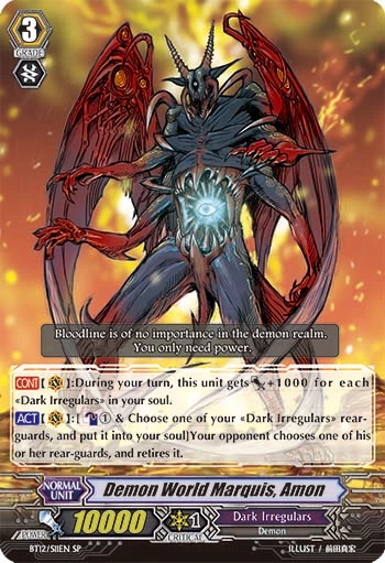 Demon World Marquis, Amon