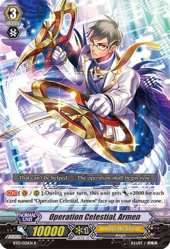 Operation Celestial, Armen