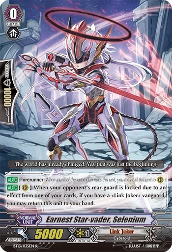 Earnest Star-vader, Selenium