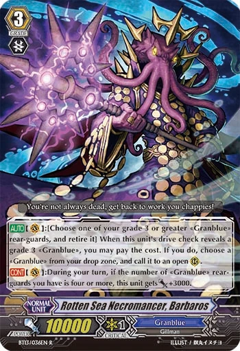 Rotten Sea Necromancer, Barbaros