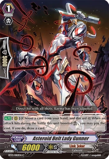 Asteroid Belt Lady Gunner