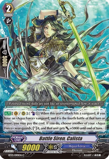 Battle Siren, Calista