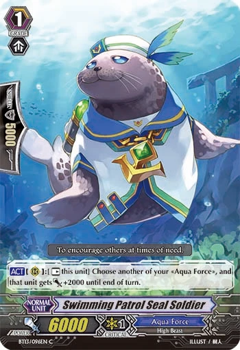 Swimming Patrol Seal Soldier
