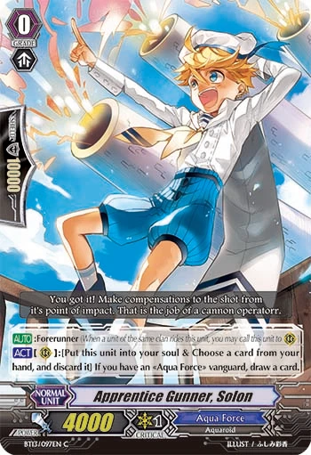 Apprentice Gunner, Solon