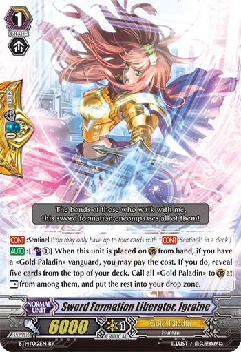 Sword Formation Liberator, Igraine