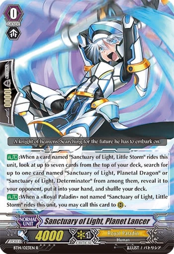 Sanctuary of Light, Planet Lancer