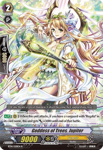 Goddess of Trees, Jupiter