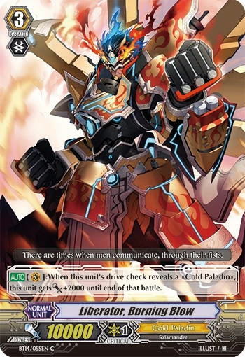 Liberator, Burning Blow