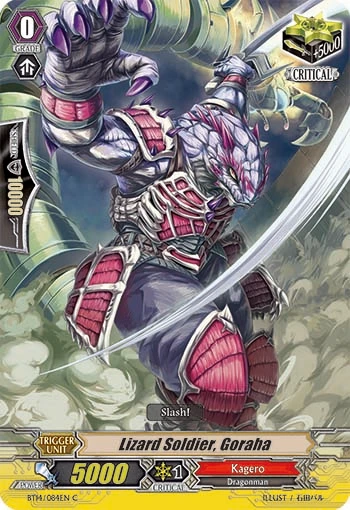 Lizard Soldier, Goraha