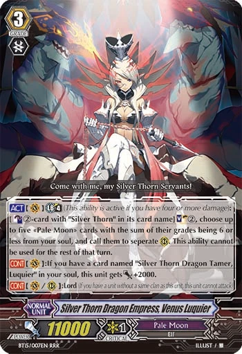 Silver Thorn Dragon Empress, Venus Luquier