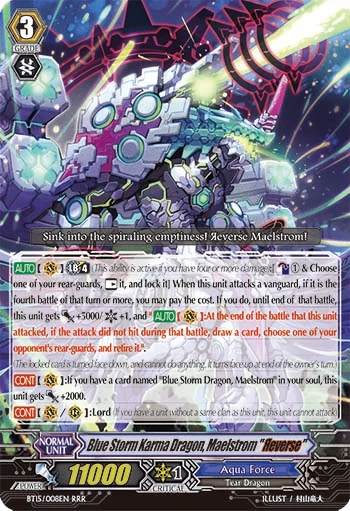 Blue Storm Karma Dragon, Maelstrom "Яeverse"