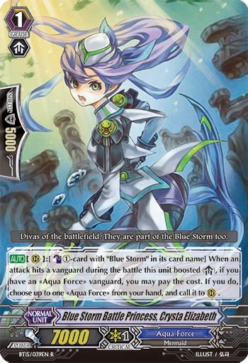 Blue Storm Battle Princess, Crysta Elizabeth