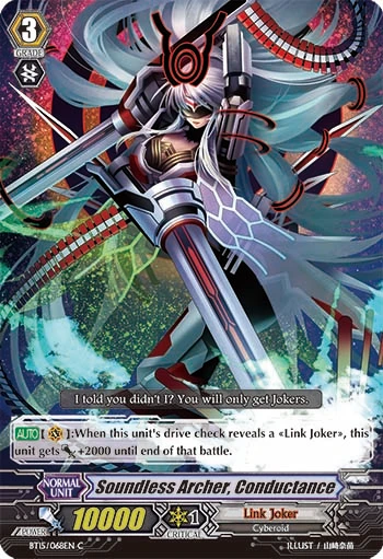 Soundless Archer, Conductance