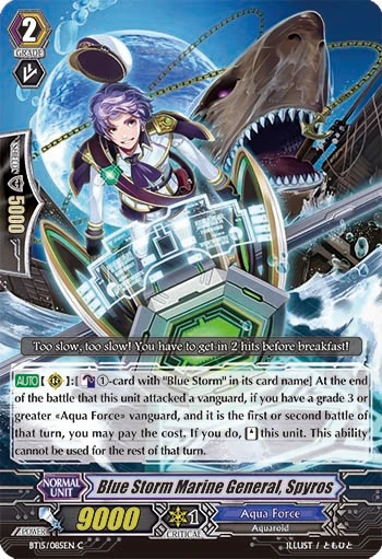Blue Storm Marine General, Spyros