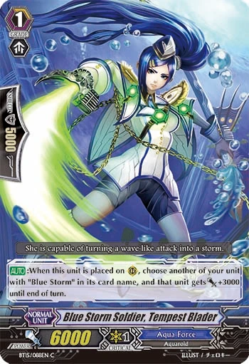 Blue Storm Soldier, Tempest Blader