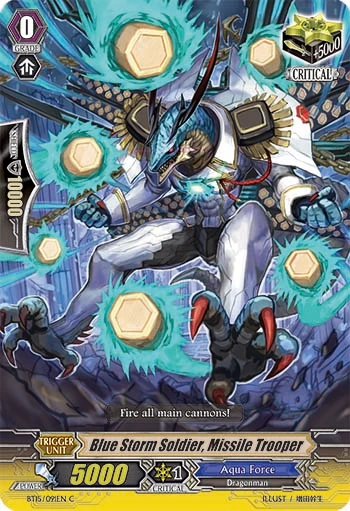 Blue Storm Soldier, Missile Trooper