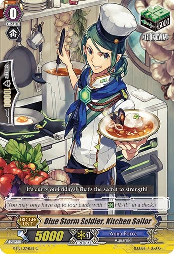 Blue Storm Soldier, Kitchen Sailor
