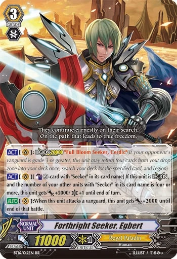 Forthright Seeker, Egbert