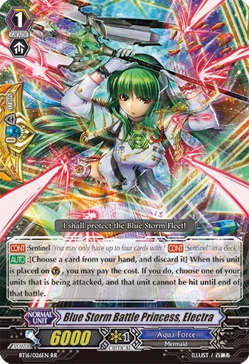 Blue Storm Battle Princess, Electra