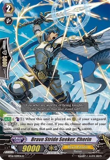 Brave Stride Seeker, Cherin