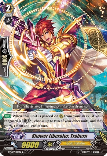 Shower Liberator, Trahern