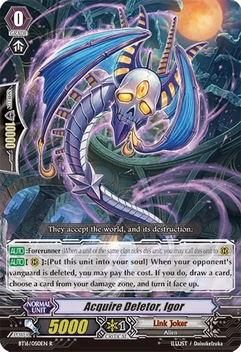 Acquire Deletor, Igor