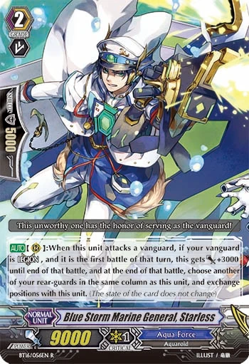 Blue Storm Marine General, Starless