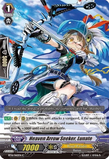 Heaven Arrow Seeker, Lunate