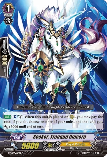 Seeker, Tranquil Unicorn