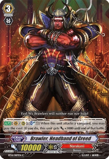 Brawler, Headband of Greed
